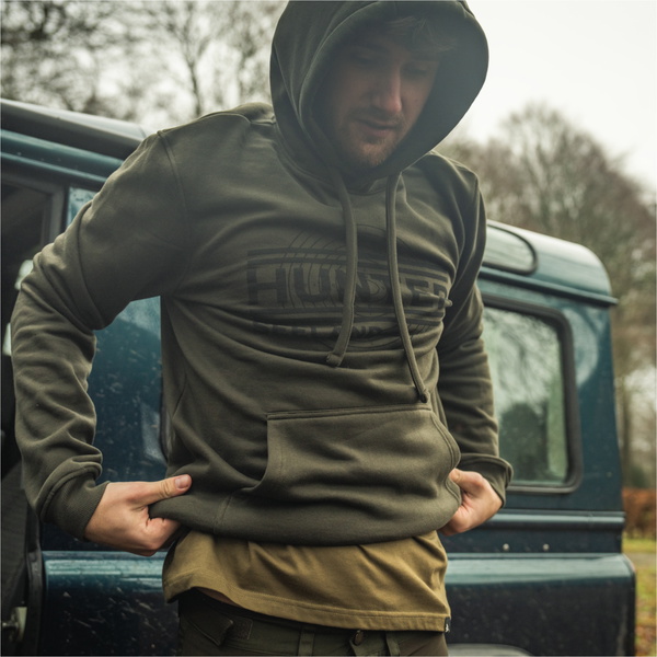 2025 Seeland Herren An Punkt Kapuzenpullover 4052800300 - Pine Green